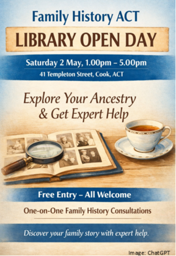 Book your place now for a free one on one session with an experienced researcher - Sat 2 May. 