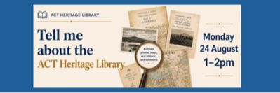 Tell me about: The ACT Heritage Library
